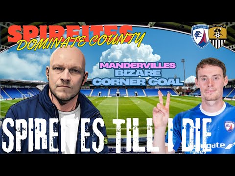 What Just Happened? Chesterfield  FC vs Notts County Boxing Day Chaos & Bizarre goal from a corner 👀