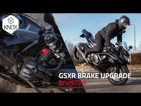 GSXR 750 brake upgrade pt.2 ✋ | Hel brake Master Cylinder + SBS DC brake pads | Knox Armour
