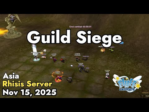 Guild Siege (Rhisis Server) November 15, 2025 | Flyff Universe