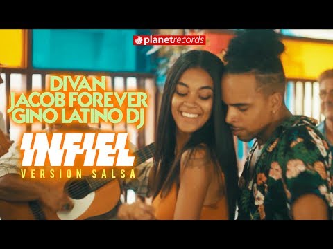 DIVAN ❌ JACOB FOREVER ❌ GINO LATINO DJ - Infiel (Salsa Version) LYRIC VIDEO DeFlores Challenge