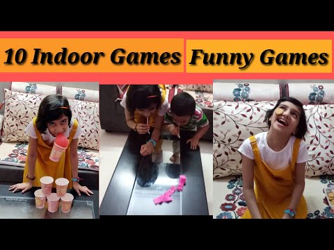 10 Indoor Game For Kids | Funny Games | Fun and Exciting Game Ideas