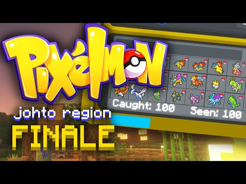 COMPLETING THE POKEDEX AGAIN! (Pixelmon Johto Region) FINALE