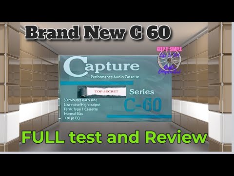 Capture C60 Ferric Cassette Tape Test: Unbelievable Secrets - Hear & See the Difference