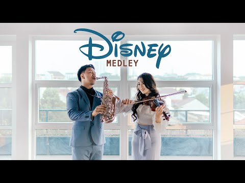 DISNEY MEDLEY Saxophone and Violin duet by Desmond Amos & Kezia Amelia