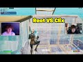 Reet VS Clix 1v1 Buildfights! (Warm-up)