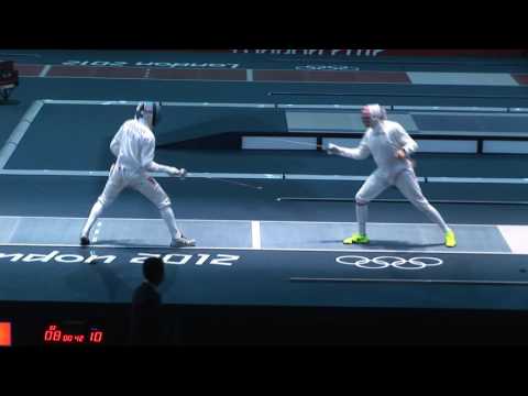Men Epee Blue R8 Kelsey USA vs Fernandez VEN
