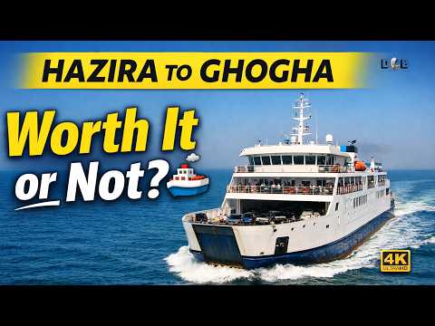Hazira to Ghogha Ferry ⛴️ | Ticket Price, Timing, Complete Travel Guide & Honest Review