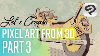 How to correctly scale and texture pixel art in Clip Studio Paint | Brandon James Greer