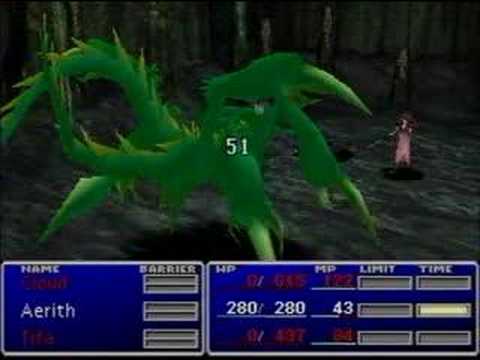 FFVII - Level 7 Aerith vs Materia Keeper (NIIWNA)