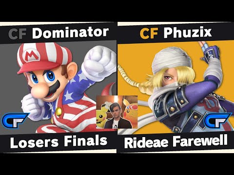 Rideae Farewell Tournament - Dominator (Mario) vs Phuzix (Sheik) - Losers Finals