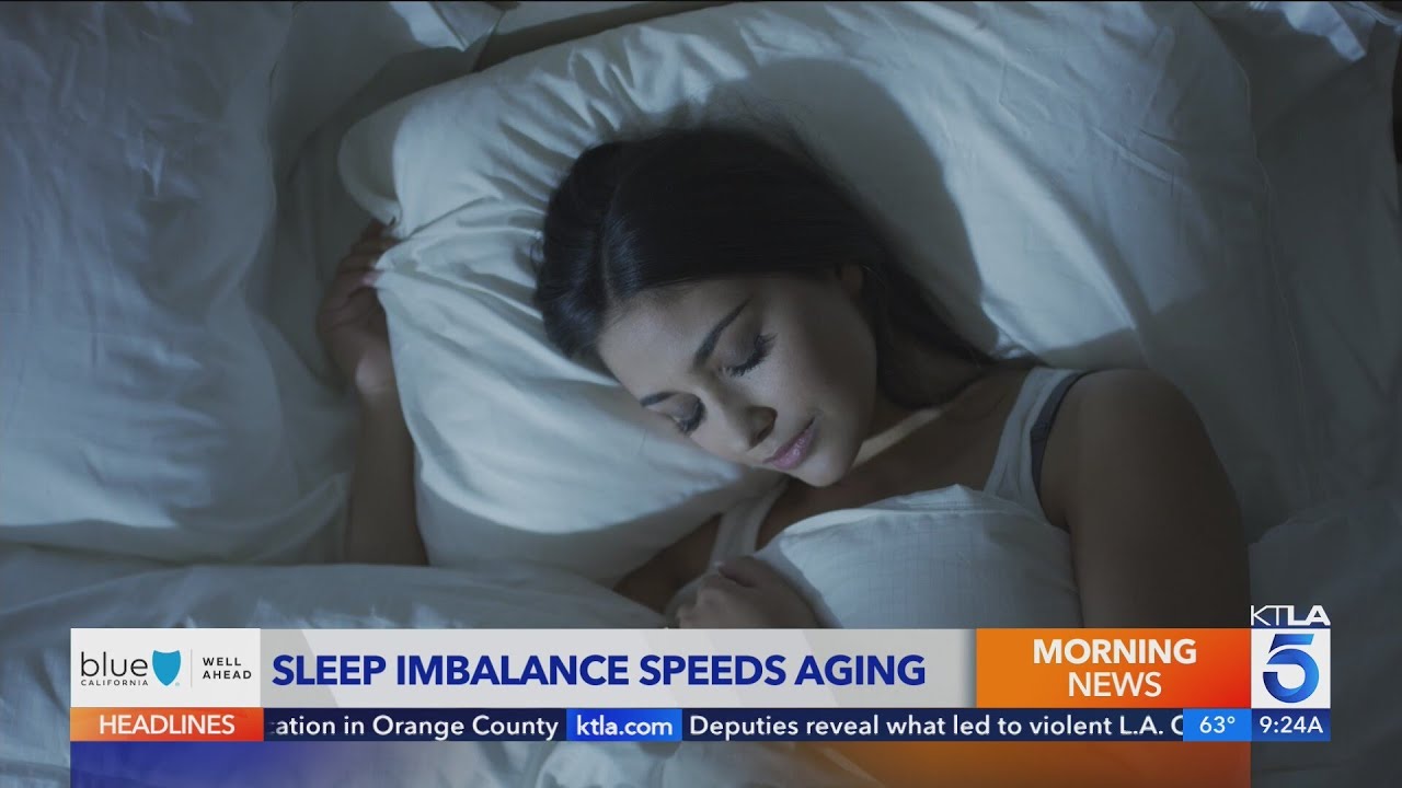 Video thumbnail for Sleep imbalance speeds aging, new study shows