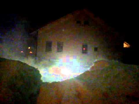 En liten mix fågelsta, nyår 2010/2011, fyverkerier