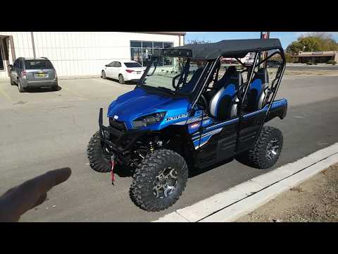 2018 Kawasaki Teryx 4 Hester Edition, Shocks, 30's, Audioformz top and more!