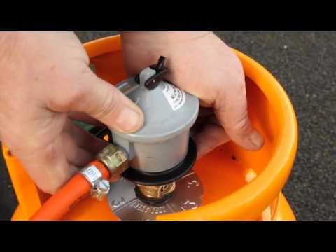 How to fit a butane gas regulator