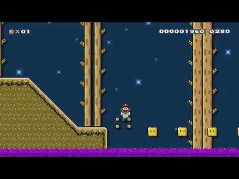 Super Mario Maker 2   Tides of the Poisonous Forest Clear Video