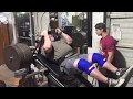 855lbs X 12 Rep HACK SQUAT | BigJsExtremeFitness