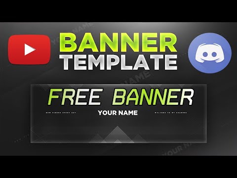 YOUTUBE BANNER / PHOTOSHOP CS6 / 4K HD