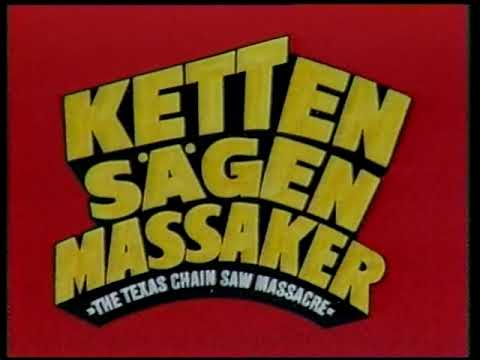 Kettensägenmassaker (TCM) - german VHS (VPS) opening - The Texas Chainsaw Massacre