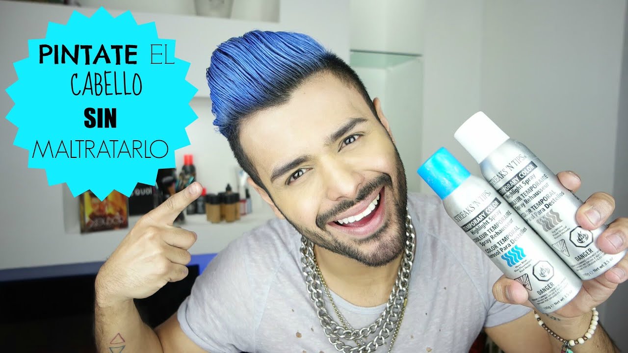 Watch ¡Pinta tu cabello de azul SIN maltratarlo!/Color temporal Now ¡Pinta tu cabello de azul SIN maltratarlo!/Color temporal