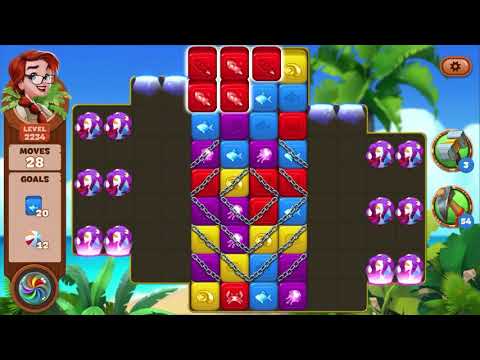 Lost Island Blast Adventure Level 2234 NO BOOSTERS - A S GAMING ✔️