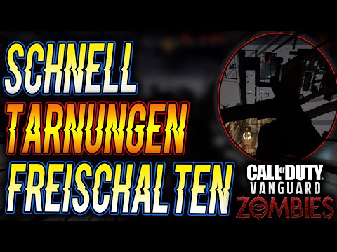 Der Anfang : Unendlich viele Zombies & Out of map | schnell tarnungen freischalten  Vanguard zombies