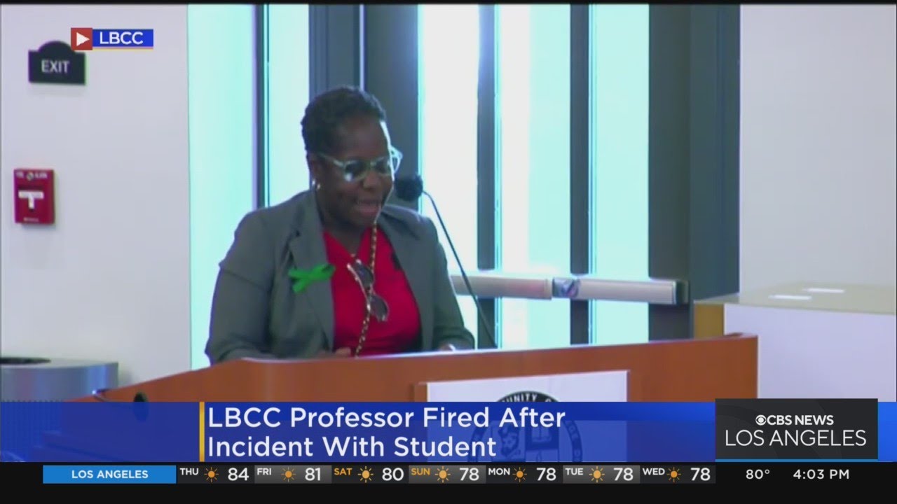 LBCC professor removed from position after allegedly elbowing student during commencement ceremony