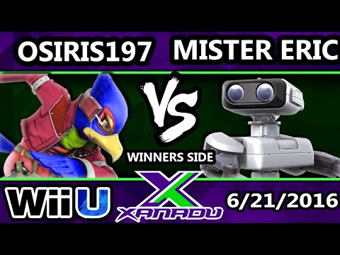 S@X 160 - Osiris197 (Falco) Vs. Mister Eric (R.O.B.) SSB4 Tournament - Smash Wii U - Smash 4