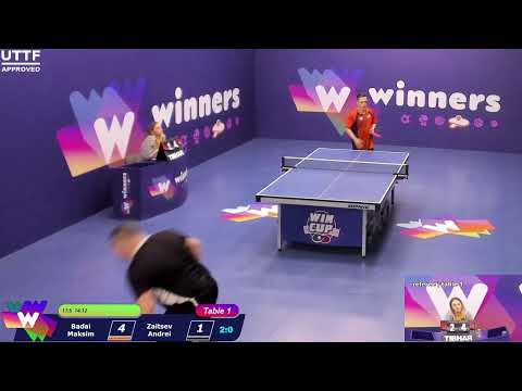 WINners CUP table 1 30.12  Badai Maksim - Zaitsev Andrei 14:30