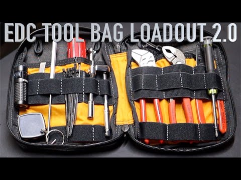 EDC Tool Kit Setup 2.0 - Mini Tool Bag loadout