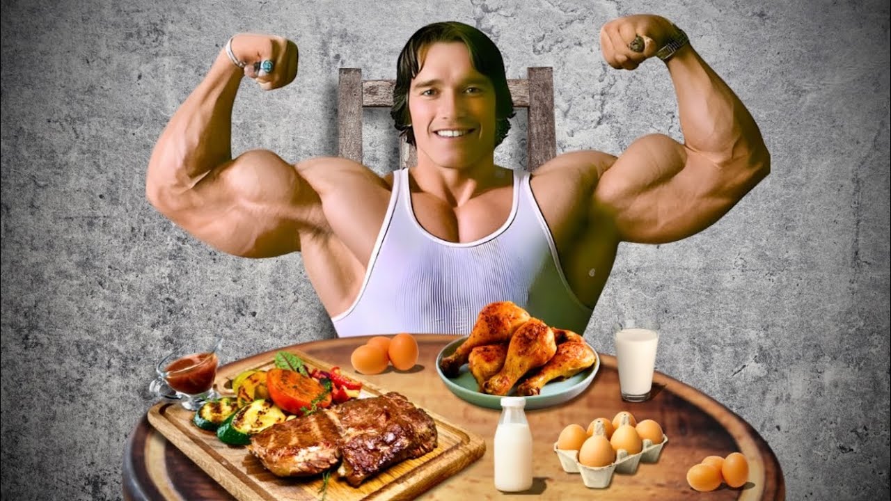 Eating Arnold Schwarzenegger’s Bulking Diet (200g+ protein)