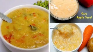 BABY FOOD || 3 Healthy Lunch recipes for 9 months + babies