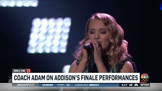 Coach Adam on Addison&#39;s finale performance