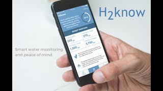 家庭の節水を手助けしてくれるスマートデバイス「H2know IoT Water Meter」