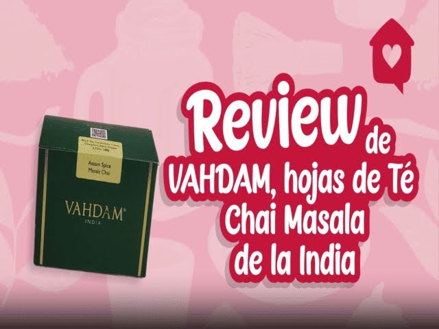 Vídeo relacionado con VAHDAM Set Regalo Tés Herbales | 36 Bolsitas, 6 Sabores | Cúrcuma Cítricos Jengibre, Cúrcuma Manzanilla, Hibisco, Moringa, Menta Verde, Jengibre | Sin Cafeína y No-OGM | Regalo Mujer y Hombre