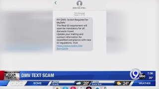 Scam watch: DMV text scam