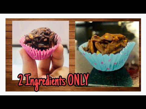 Chocolate Almond Clusters | 2 Ingredients | Quick Recipe|EPI 14