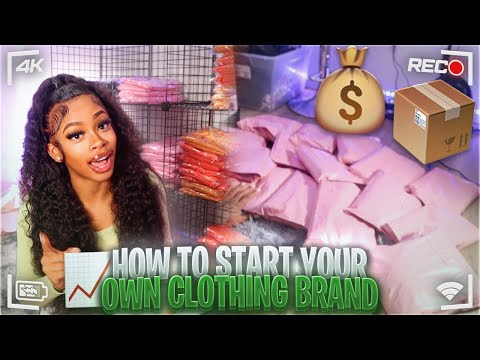 HOW I STARTED MY OWN SUCCESSFUL CLOTHING BRAND ???????? + PACK ORDERS WITH ME ????✅