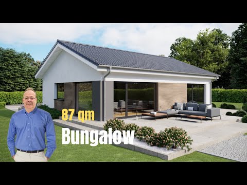 Bungalow schlüsselfertig aus Polen | Haustour durch einen Bungalow mit 87 m²