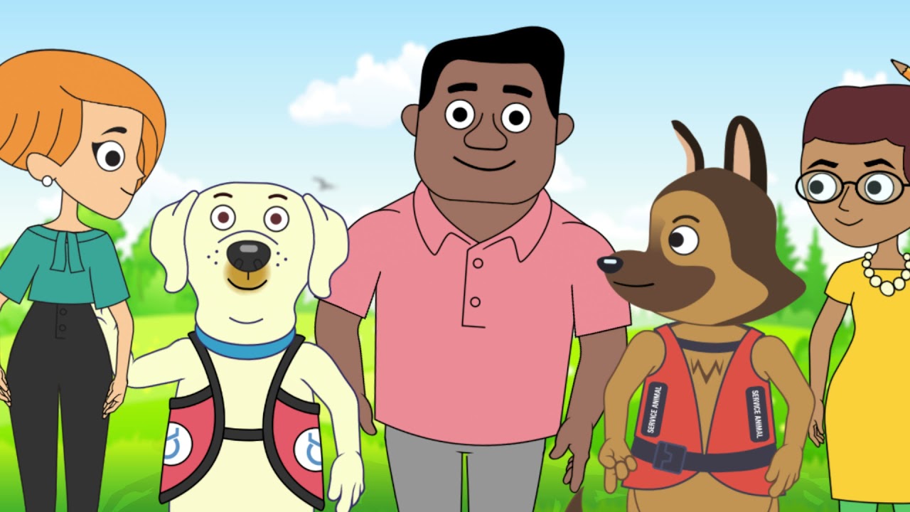 Trailer: ADA Cartoon School Project (Audio Described)