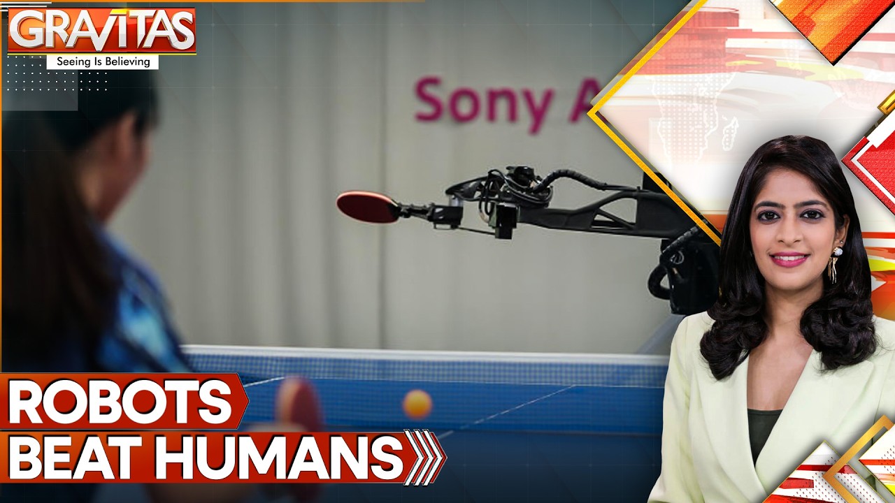 The End of Human Dominance? Robot Defeats Elite Players In Table Tennis, Marathon | GRAVITAS