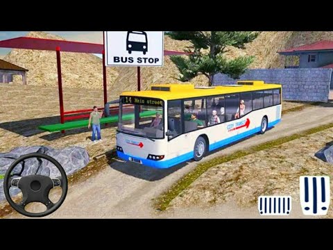 Offroad Tourist Coach Bus Driving - Passenger Transport Simulator 1# - Android Gameplay