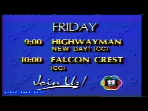 WOC Tape 0417 Station Promos Compilation - 1987