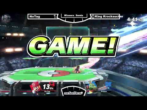 Side Deck Smash #190 NoTag (Mario) vs Krocksucker (King K Rool)WS