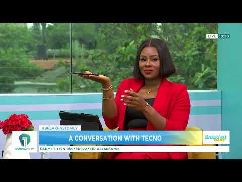 Tecno Mobile Showcases Powerful New CAMON Slim Smartphone | Breakfast Daily