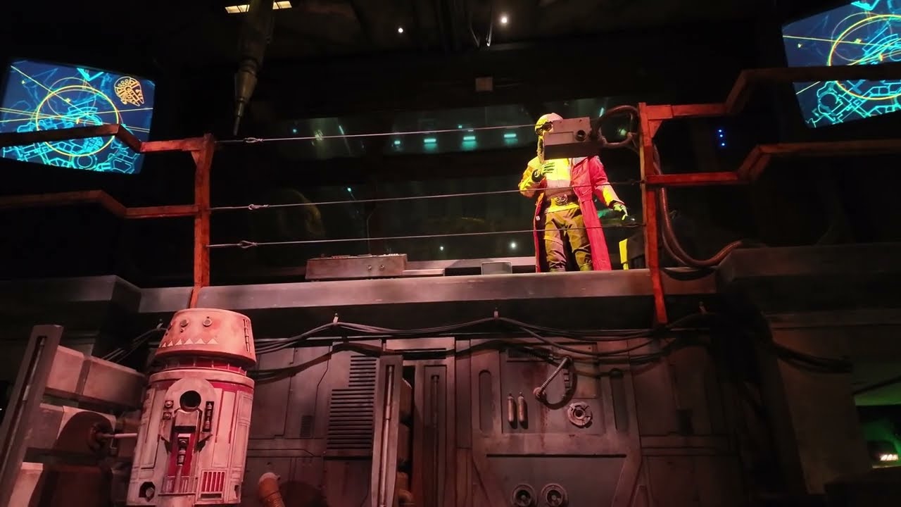 4K Millennium Falcon Smugglers Run Disney's Hollywood Studios 2025