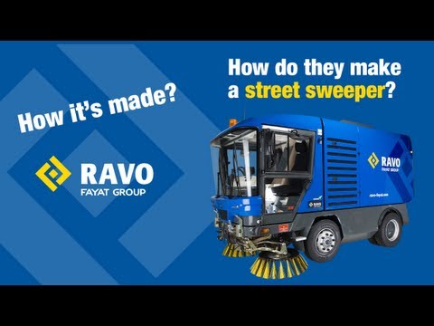 Street Sweeping Machine - How it's made?
