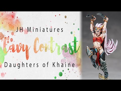 'Eavy Contrast - Daughters of Khaine (Witch Aelves)