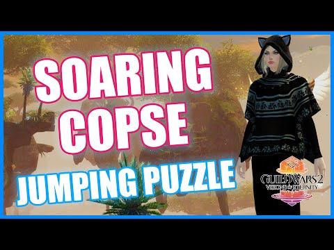 GW2 - Soaring Copse Jumping Puzzle (Mastery Point) - Guild Wars 2 - Visions of Eternity