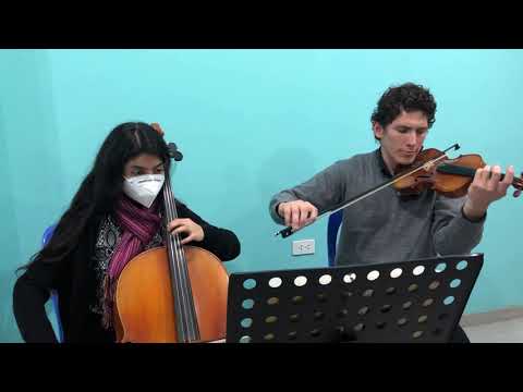 Después del río, himnario adventista #342 Cello y violín