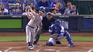 Moss gets things started with two-run shot